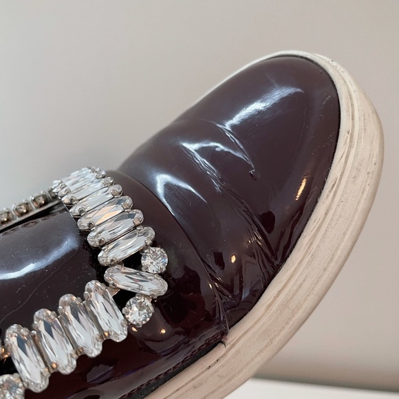 Roger Vivier strass patent leather sneaker size 37 - Picture 9 of 11